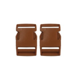 CIERRE MOCHILA CON REGULADOR 30MM CARAMELO