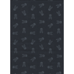 TROZO CALAVERAS GRISES FONDO NEGRO 40cm