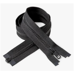 CREMALLERA ABIERTA NEGRA 70 cm #5