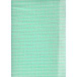 VICHY ALGODON VERDE AGUA 3MM