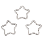 ANILLA LLAVERO ESTRELLA PLATA 34MM