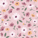 FLORES ROSAS FONDO ROSA