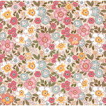 FLORES TIPO LIBERTY TONOS ROSADOS