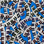 ALGODON AMERICANO TECLAS PIANO