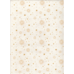 NAVIDAD FONDO CRUDO ESTRELLAS DORADAS