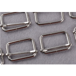 HEBILLA REGULADOR 30MM NIQUEL