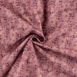 VIELLA FLORES FONDO ROSA EMPOLVADO