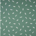 PLUMAS FONDO VERDE MINT