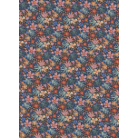 FLORES FONDO AZUL