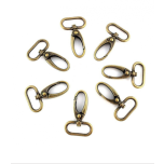 MOSQUETON ALARGADO BRONCE 30MM