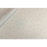 PIQUE CORAZONES GRIS Y ROSA