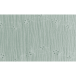 MUSELINA PERFORADA VERDE JADE