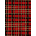 TARTAN NAVIDAD ROJO