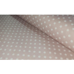 PIQUE TOPO FONDO ROSA PALO 