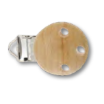 PINZA MADERA REDONDA