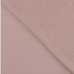 SUDADERA RIZO AFELPADA ROSA EMPOLVADO (TERRY FLEECE)