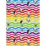 SNOOPY ONDAS DE COLORES