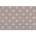 TROZO PIQUE TOPITO BLANCO FONDO ROSA PALO 55 a 60cm