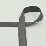 CINTA MOCHILA ALGODON POLIESTER GRIS ANTRACITA 25mm