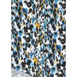 CRESPON LEOPARDO AZUL