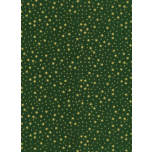 NAVIDAD ESTRELLA DORADA FONDO VERDE