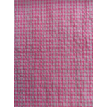 SEERSUCKER FUCSIA FLUOR CUADRO PEQUEÑO