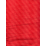 TROZO SEERSUCKER NARANJA Y ROJO CUADRO PEQUEÑO 30cm