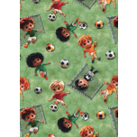 NIÑOS JUGANDO FUTBOL