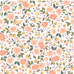 PEQUEÑAS FLORES SALMON