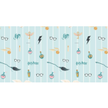 HARRY POTTER ELEMENTOS FONDO RAYAS