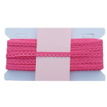 PUNTILLA BOLILLO 10MM FUCSIA