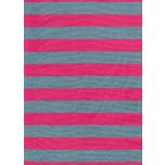 LONETA RAYAS GRIS Y FUCSIA