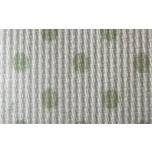 PIQUE TOPO VERDE CAQUI FONDO BLANCO