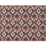 PIEL MELOCOTON GEOMETRICO MARRON