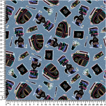 MOCHILAS FONDO AZUL