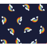 ARCOIRIS FONDO  AZUL MARINO