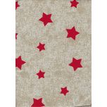 TROZO LONETA ESTRELLA ROJA 50cm
