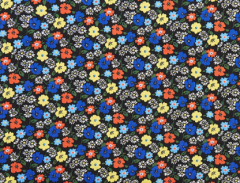 FONDO NEGRO FLORES COLORES