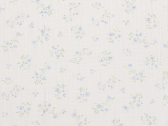 MUSELINA RAMILLETES AZULES