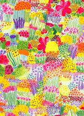 ALGODON JARDIN DE FLORES