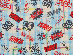 ALGODON CUADROS Y DIBUJOS