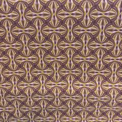 GEOMETRIC OCRE/MARRON
