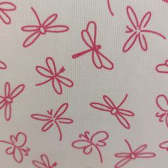 PIQUE LIBELULAS FUCSIA