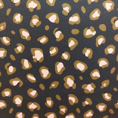 POPPY PRINT ANIMAL NEGRO