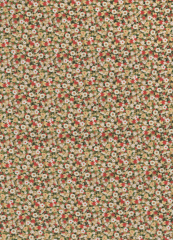 PEQUEÑAS FLORES FONDO VERDE