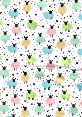 RETAL OVEJITAS DE COLORES