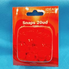 PACK SNAP ROJO 20 UNIDADES