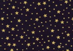 ESTRELLA NAVIDAD DORADA FONDO AZUL