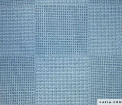 PATCH WAFFLE AZUL KATIA
