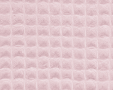 TROZO WAFFLE ALGODON ROSA BEBE 125cm